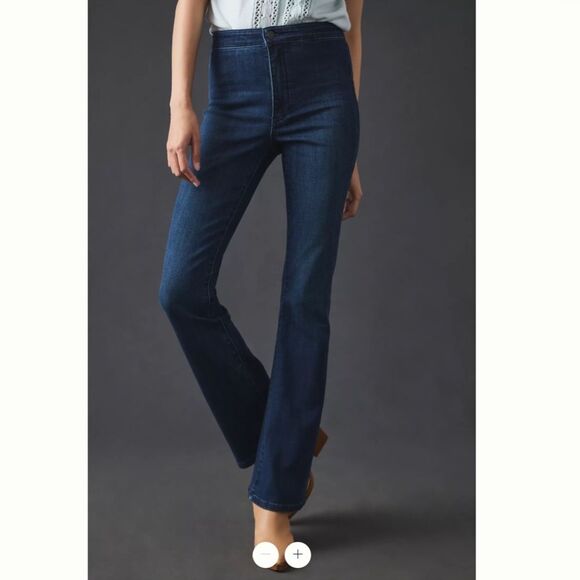 Anthropologie Pilcro Clean Flare Jeans - Picture 2 of 6